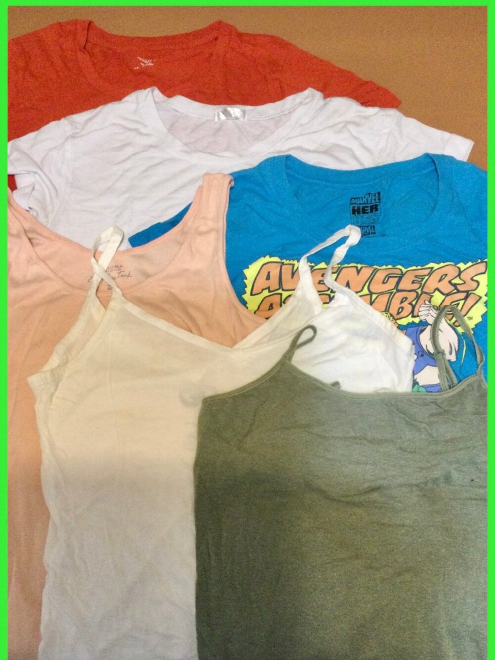 5 Top Lot, sz L,XL